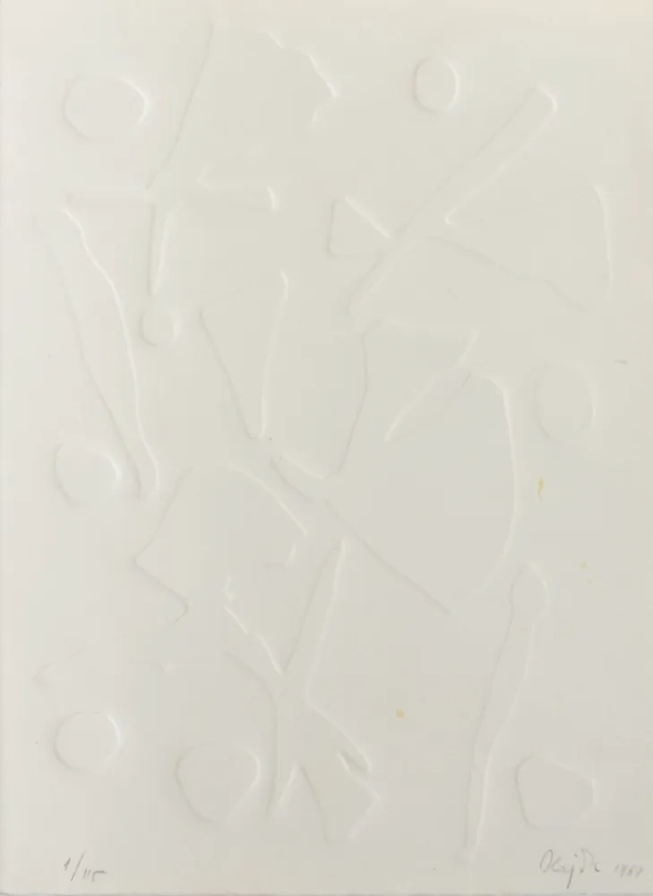 Lithograph Hajdu - Chanson..., 1968