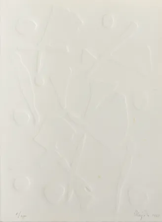 Lithograph Hajdu - Chanson..., 1968