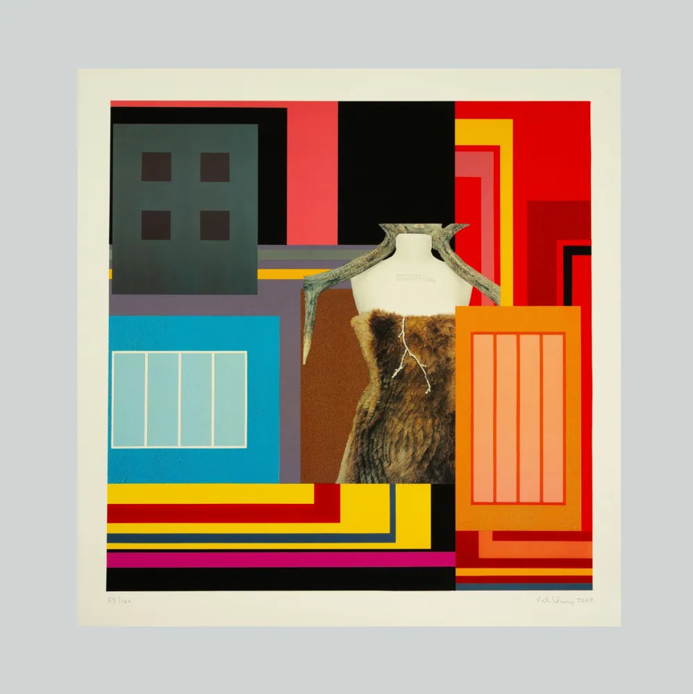 Lithograph Halley - Contamination I