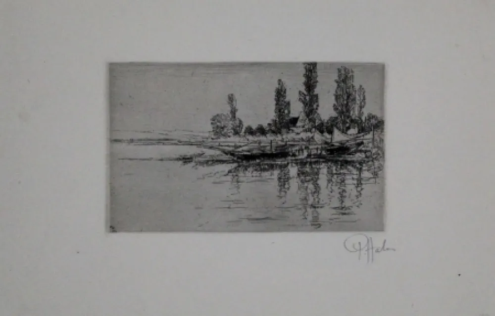 Etching Halm - Anleger