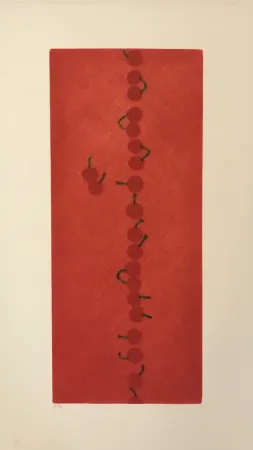 Mezzotint Hamaguchi - Twenty-two Cherries (Set of 7)