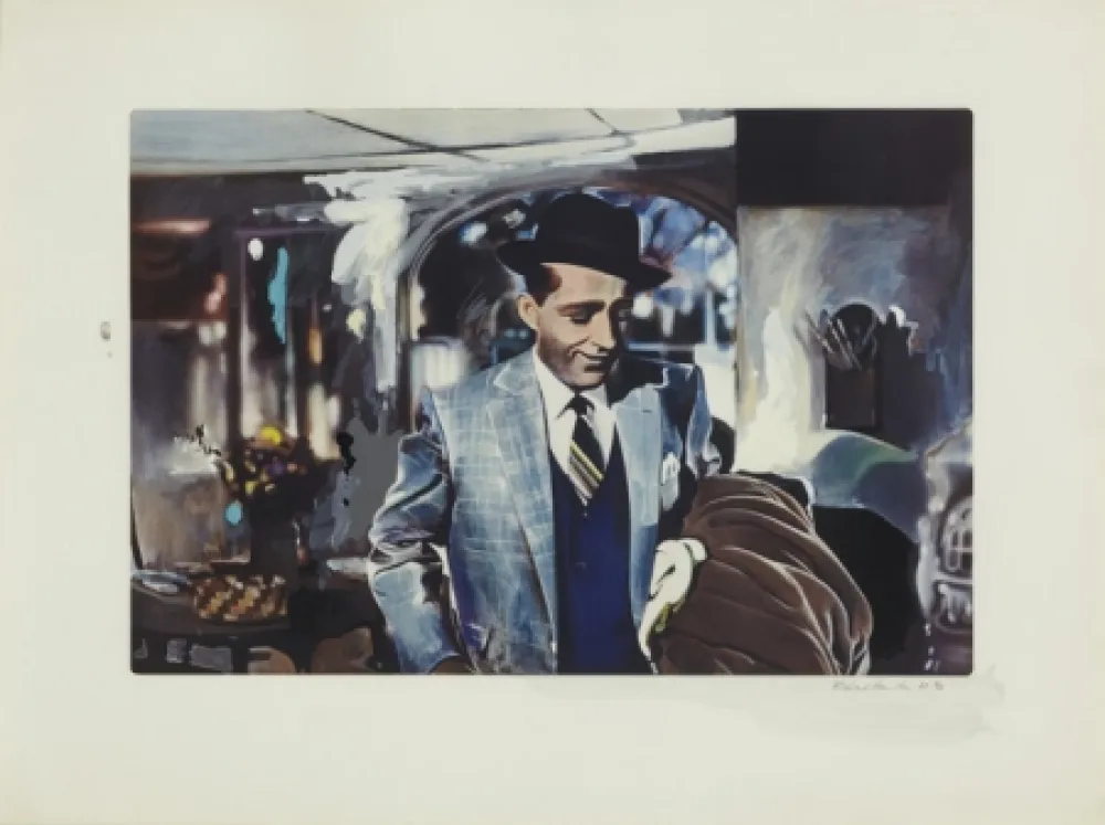 Screenprint Hamilton - I'm dreaming of a black Christmas