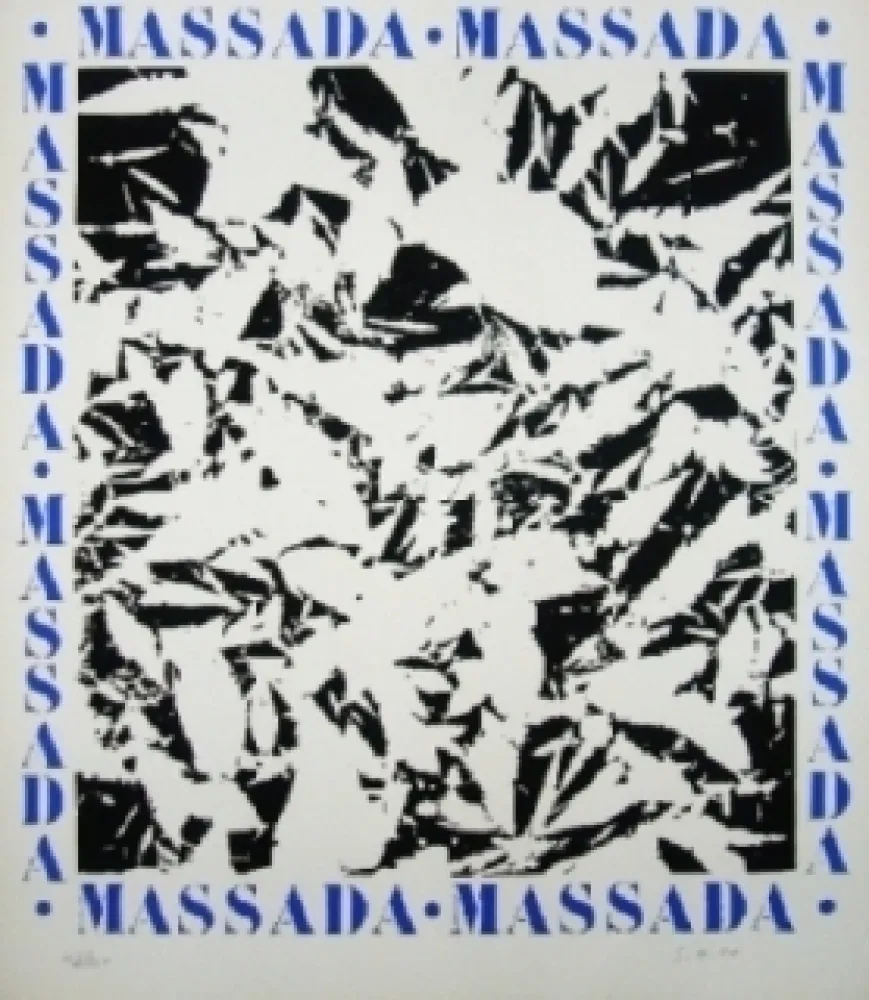 Screenprint Hantai - Massada