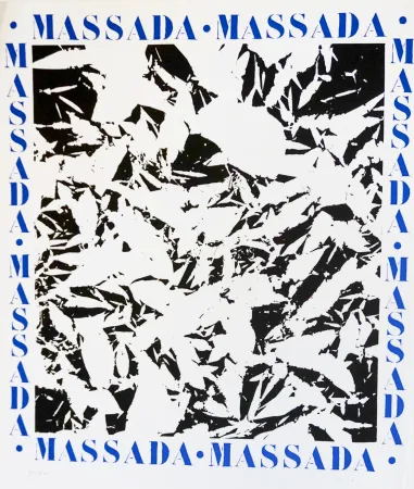 Screenprint Hantai - Massada