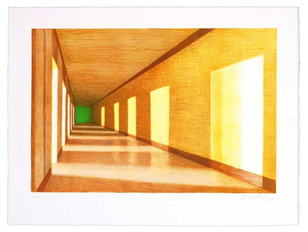 Lithograph Harboe Flensburg - Sans Titre