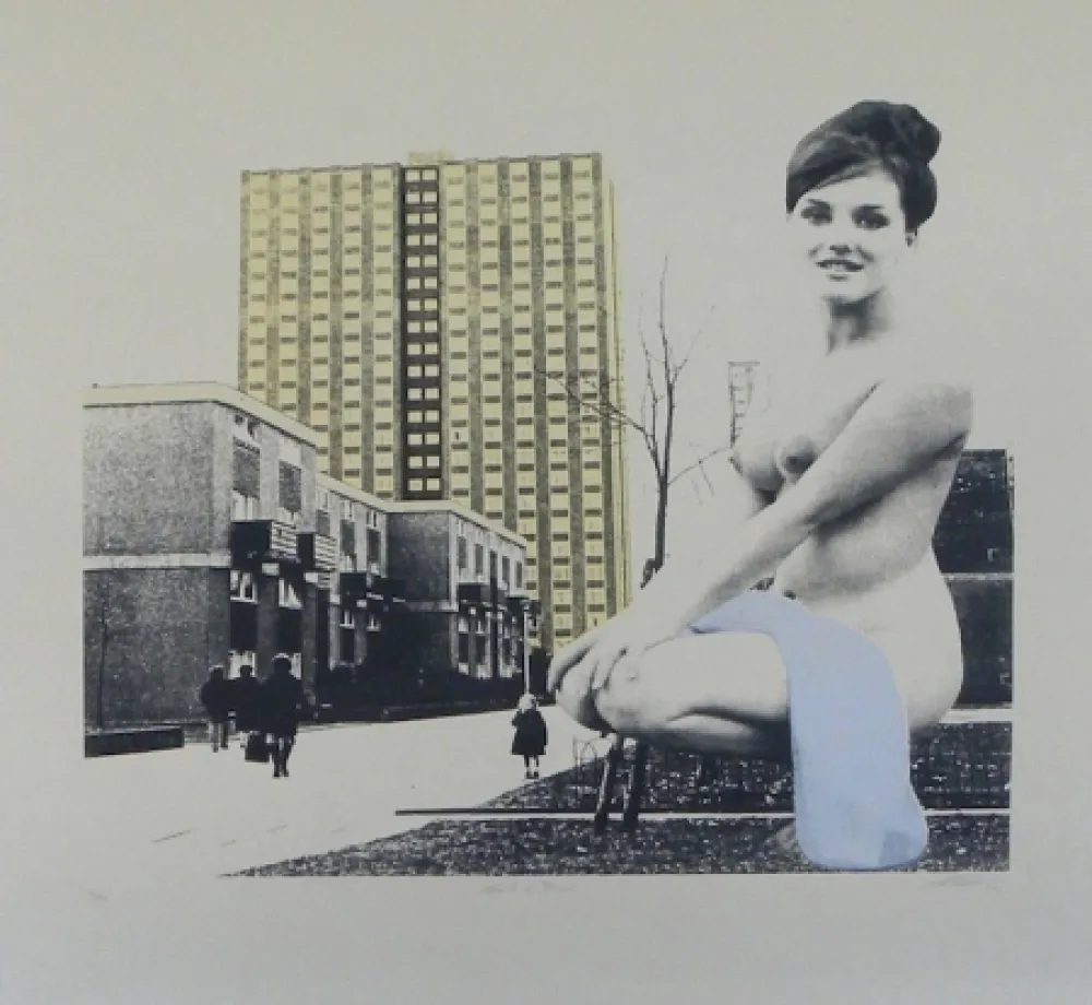 Screenprint Hardacre - Fond of Bond