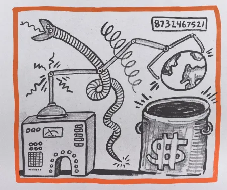 Lithograph Haring - Against all Odds, 1990