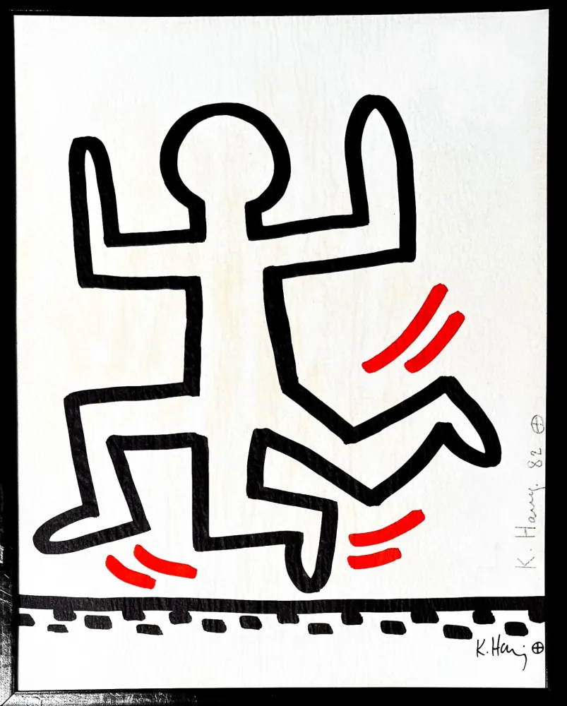Lithograph Haring - Bayer Suite 6
