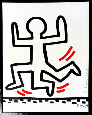 Lithograph Haring - Bayer Suite 6