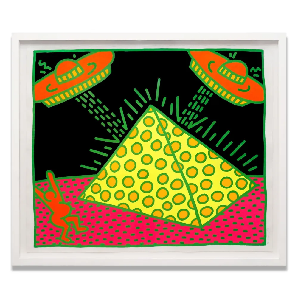 Screenprint Haring - Fertility 2, 1983