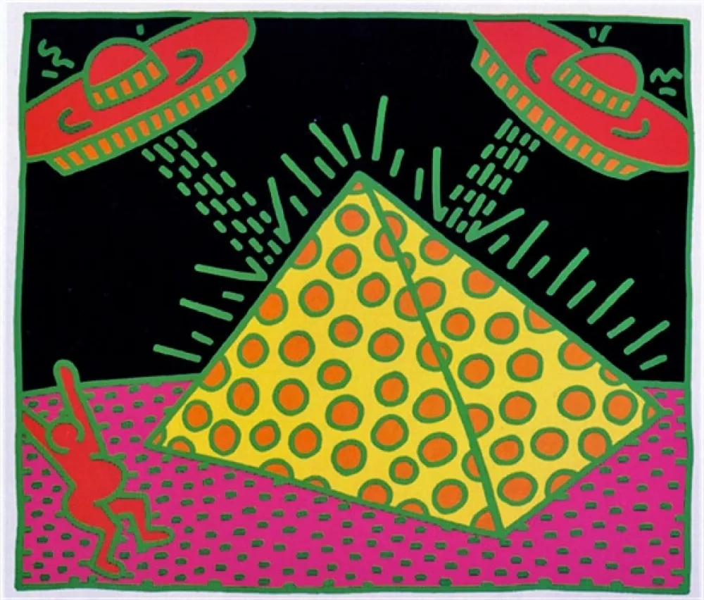 Screenprint Haring - FERTILITY #2 (FROM FERTILITY SUITE)