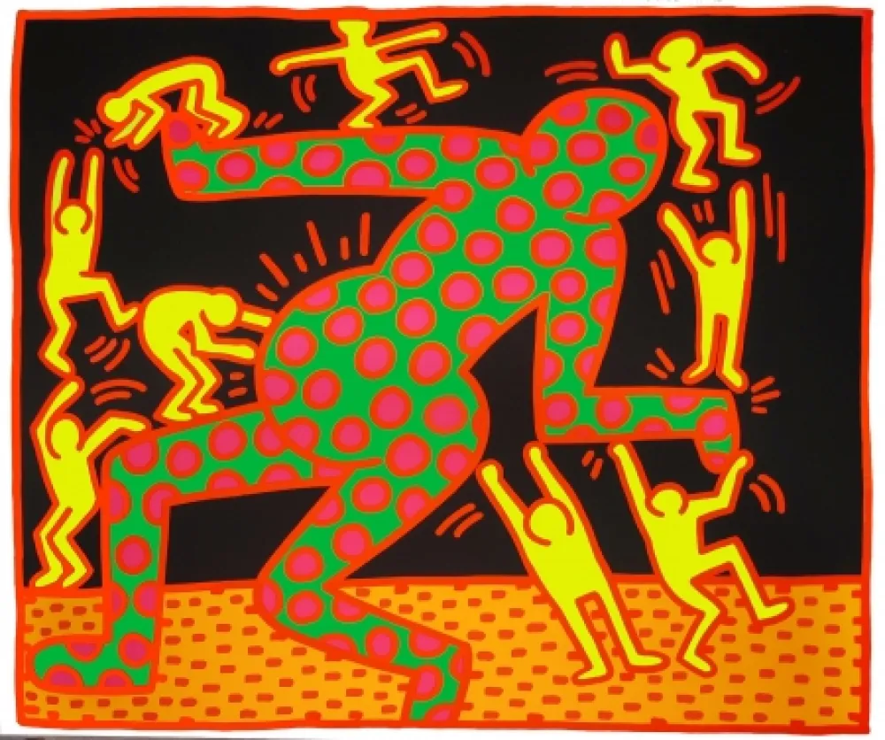 Screenprint Haring - Fertility #3
