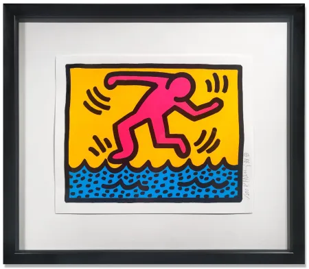 Screenprint Haring - Pop Shop II (C), 1987