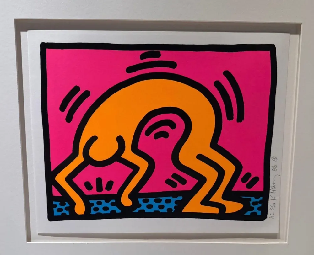 Screenprint Haring - Pop Shop II (Plate 2)