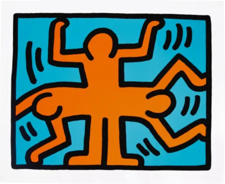 Screenprint Haring - Pop Shop VI