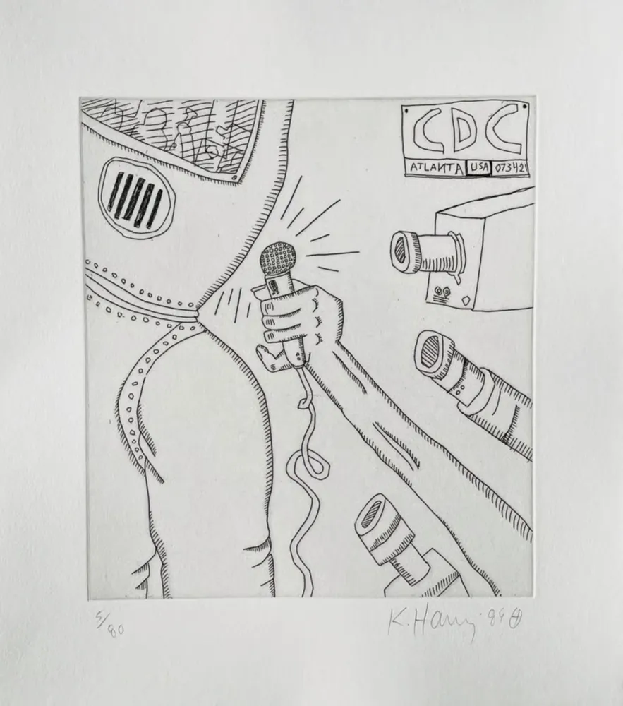 Etching Haring - The Valley (1)