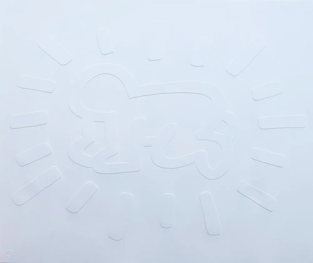 No Technical Haring - White Icons (A) - Radiant Baby