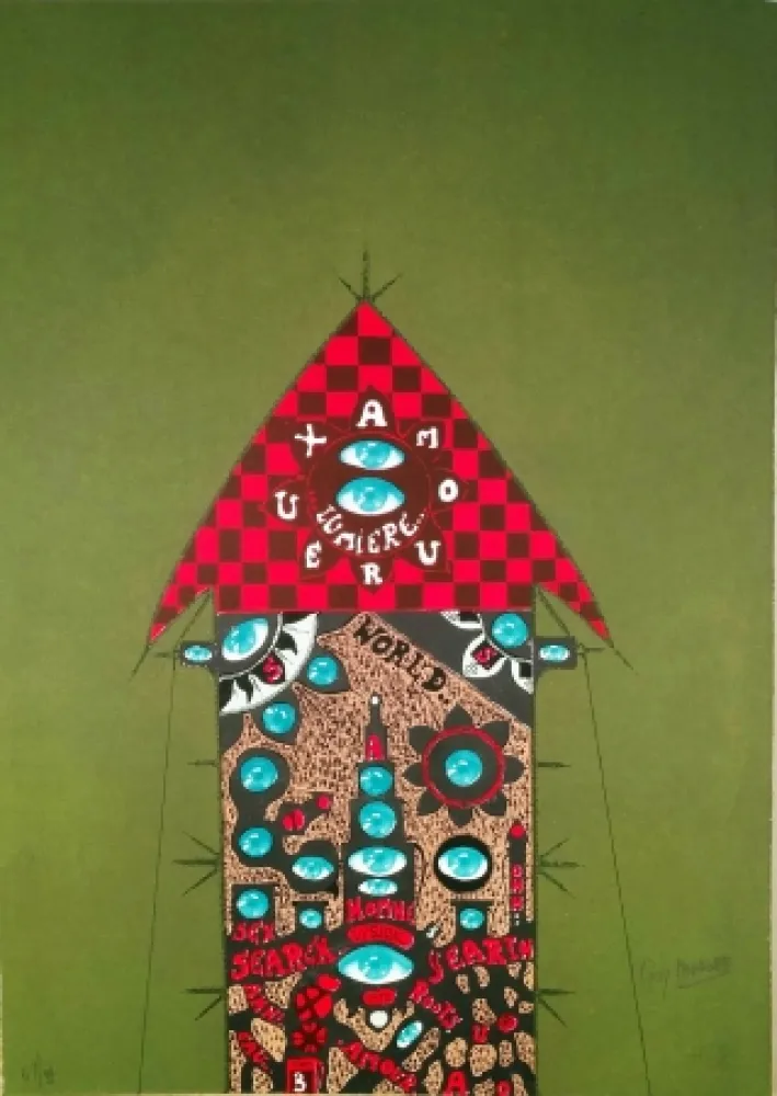 Lithograph Harloff - La voie royal