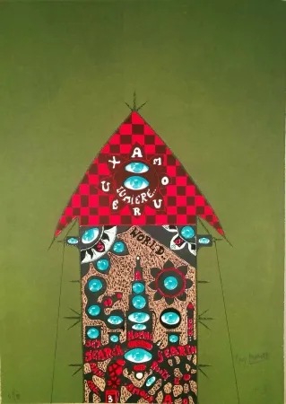 Lithograph Harloff - La voie royal