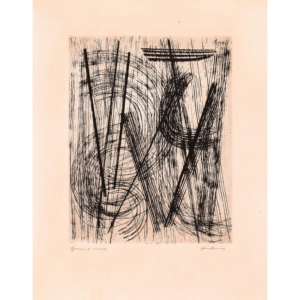 Etching Hartung - 15,