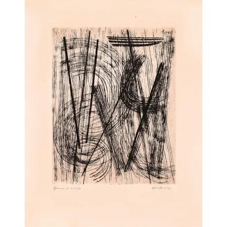 Etching Hartung - 15,