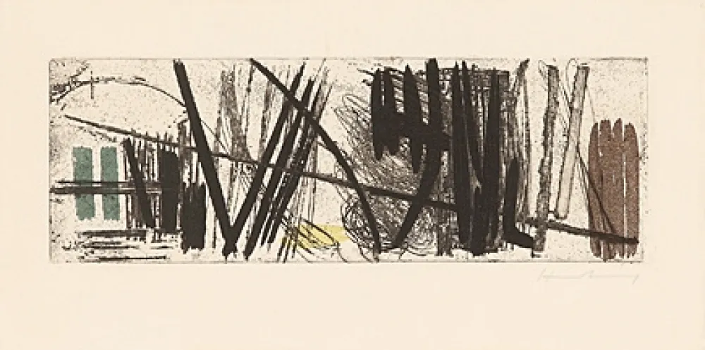 Etching And Aquatint Hartung - 3