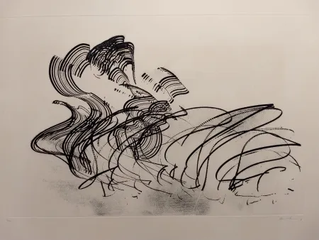 Engraving Hartung - Aguafuertes