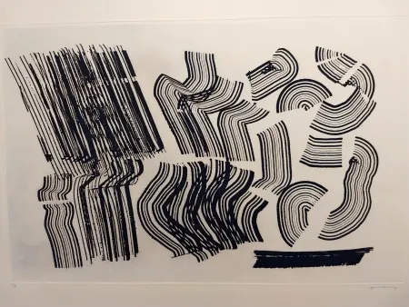 Engraving Hartung - Aguafuertes