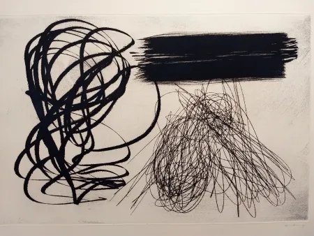 Engraving Hartung - Aguafuertes