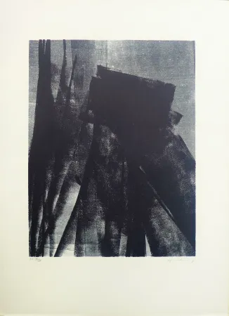 Lithograph Hartung - AL 2