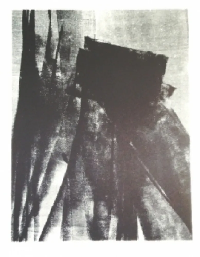 Lithograph Hartung - AL 2