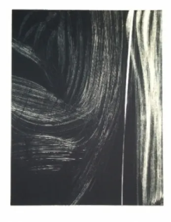 Lithograph Hartung - AL 3