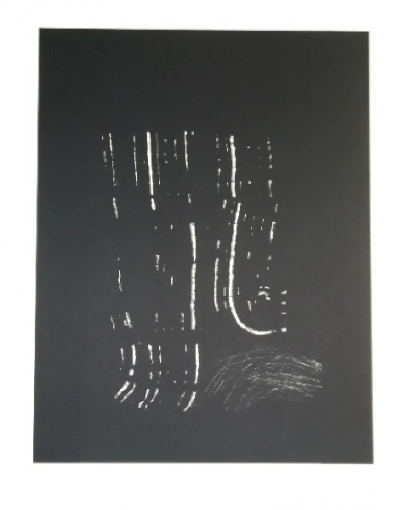 Lithograph Hartung - AL 4