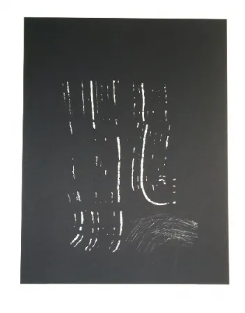 Lithograph Hartung - AL 4