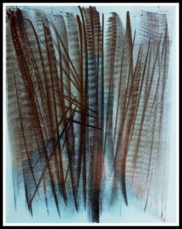 Lithograph Hartung - COMPOSITION ABSTRAITE