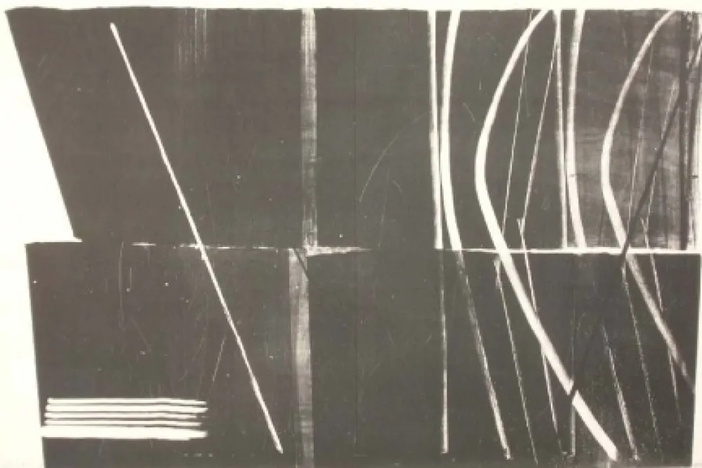 Lithograph Hartung - Farandole 11