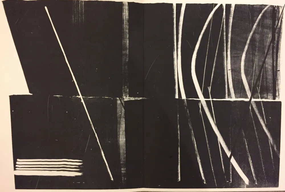 Lithograph Hartung - Farandole 12