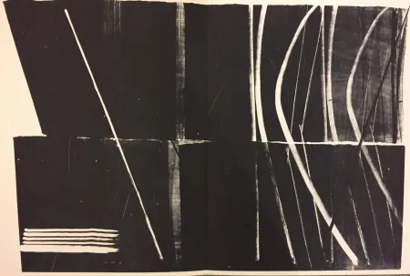 Lithograph Hartung - Farandole 12