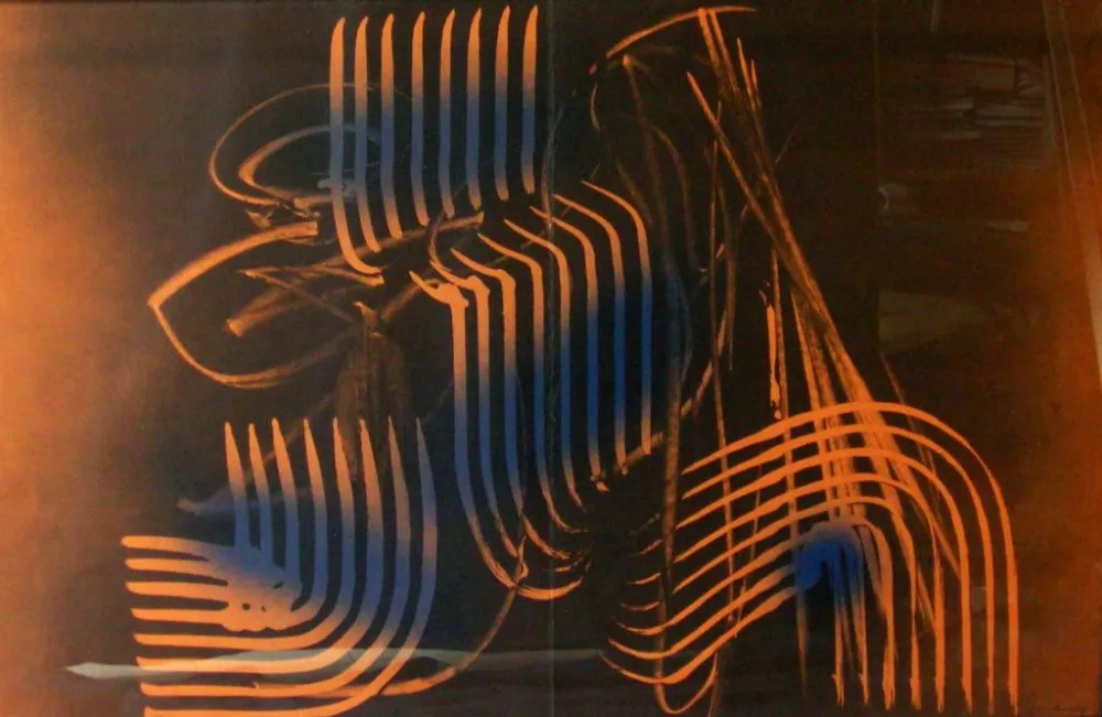 Lithograph Hartung - FARANDOLE