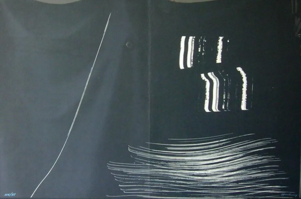 Lithograph Hartung - FARANDOLE