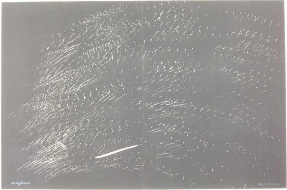 Lithograph Hartung - FARANDOLE