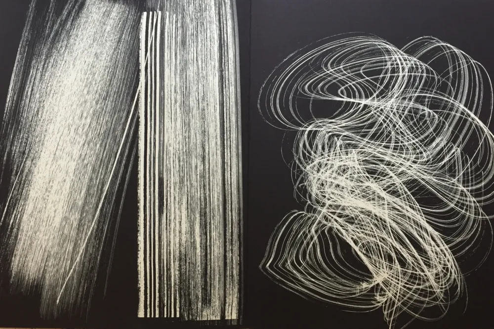 Lithograph Hartung - Farandole 13