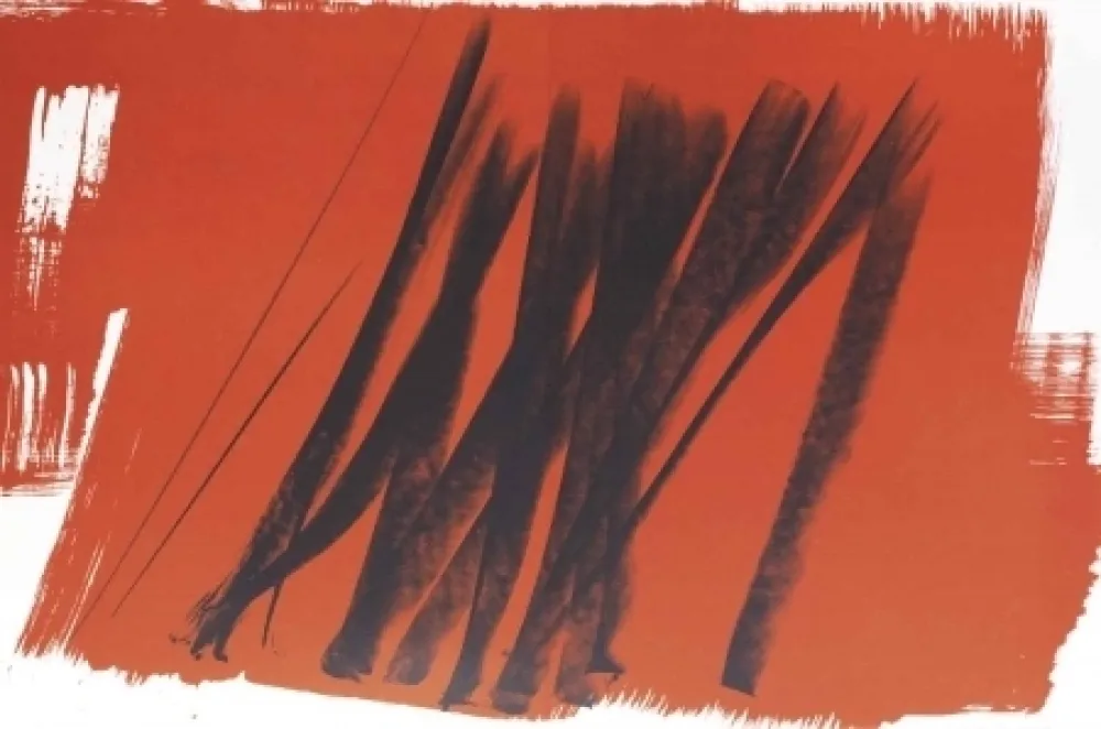 Lithograph Hartung - Farandole 15