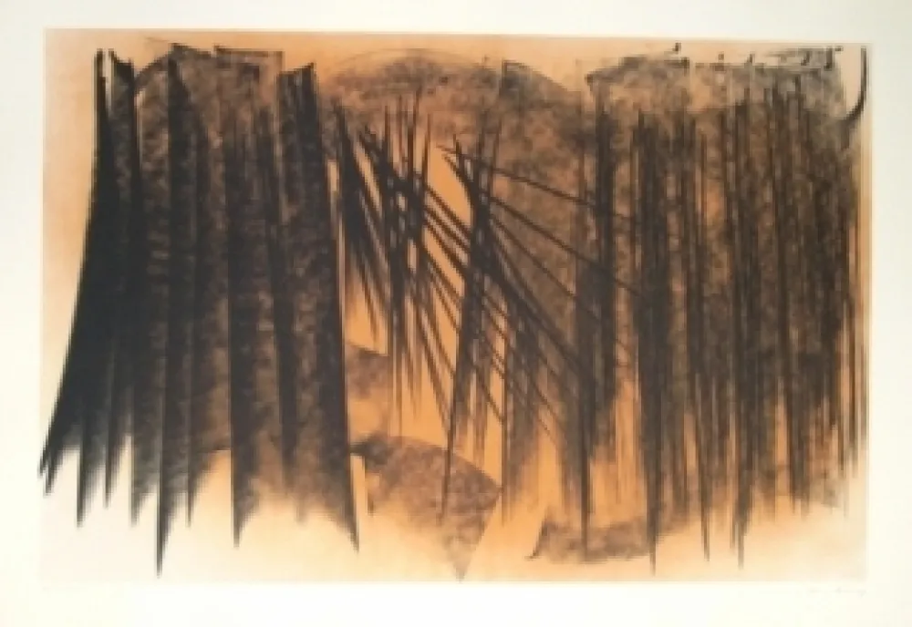 Lithograph Hartung - Farandole 20