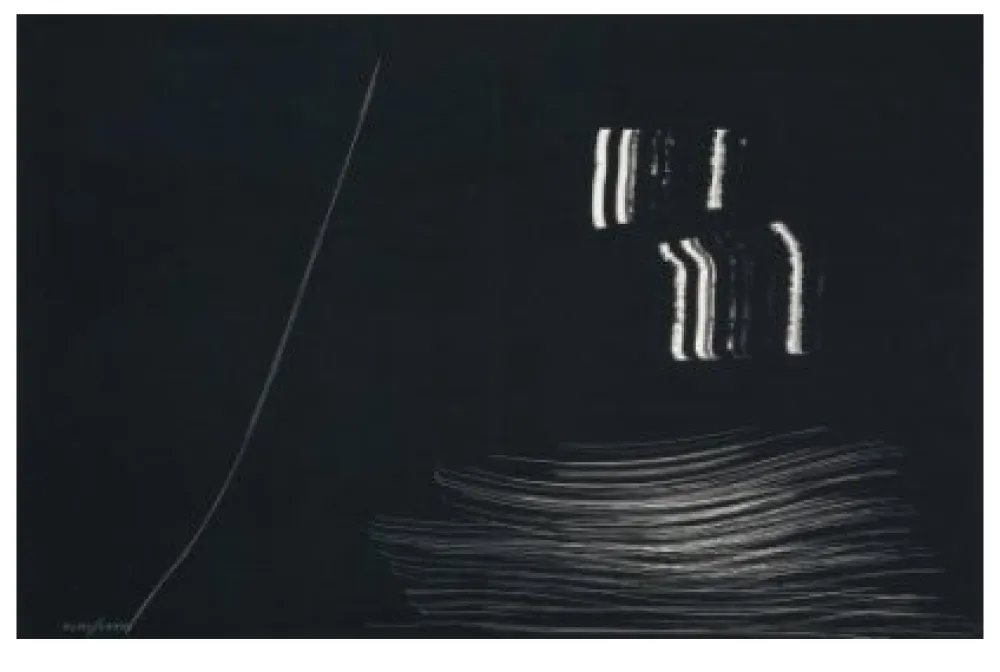 Lithograph Hartung - Farandole