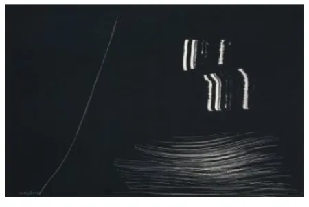 Lithograph Hartung - Farandole