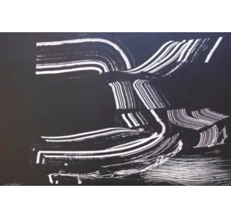 Lithograph Hartung - Farandole 4