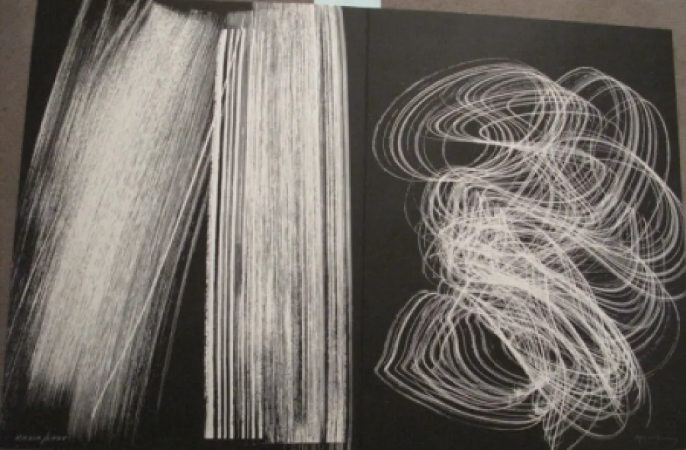 Lithograph Hartung - Farandole 6