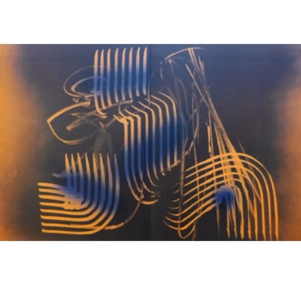 Lithograph Hartung - Farandole 7