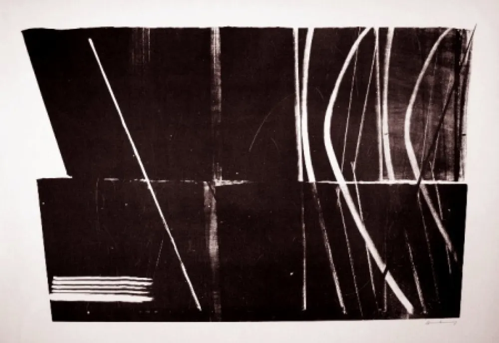 Lithograph Hartung - Farandole 7